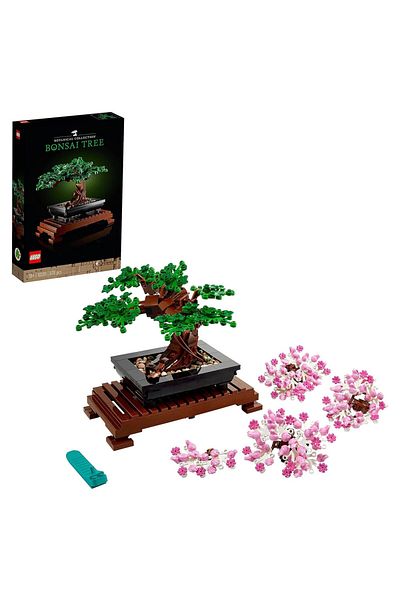 LEGO ®   ICONS Bonsai Tree 10281 – Gyűjthető dekoratív építőkészlet felnőtteknek (878 darab)