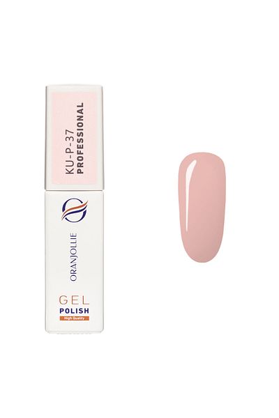 Intisimo Oja semipermanentă, profesională, ojă gel, cod KU-P27, 12ml, lucioasă, roz pal