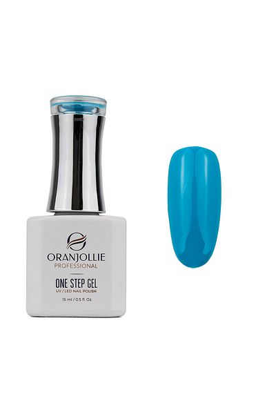 Intisimo Oja semipermanentă, profesională, 15 ml, într-un singur pas, cod OS141 (053), lucioasă, turcoaz