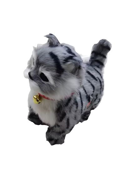 rexa Cat Plush Toy Simulation Wagging Tail Speaking Walking Easter Bunny Stuffed Toys