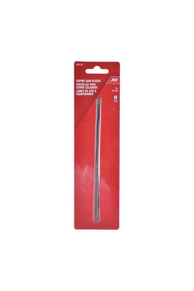 ACE Carbon Steel Coping Saw Blade Pack (12.7 cm, 12 Pc.)