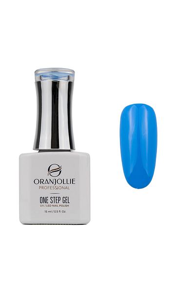 Intisimo Oja semipermanentă, profesională, 15 ml, într-un singur pas, cod OS118 (045), lucioasă, albastru deschis
