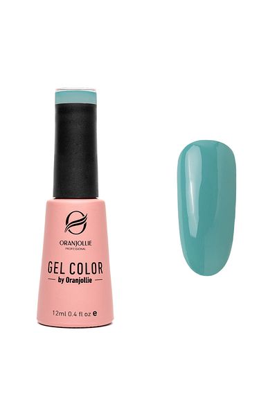 Intisimo Oja semipermanentă, profesională, culoare gel, nr. 042, 12 ml, lucioasă, verde turcoaz