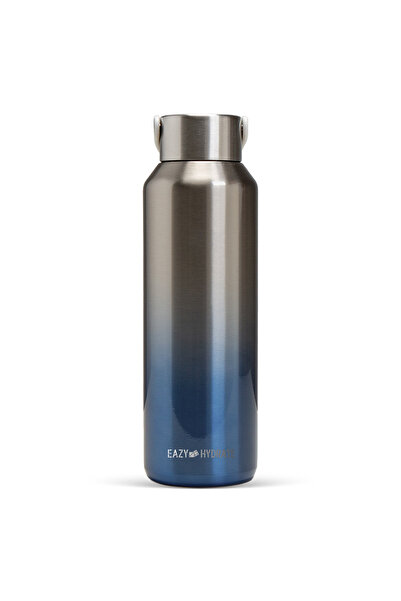 Eazy Kids زجاجة مياه من الفولاذ المقاوم للصدأ، 710 مل، فضي