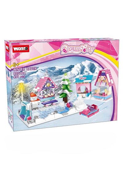 WOMA Set de constructie Woma Toys® – Ski Resort, 497 Piese