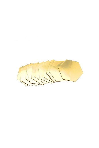 OEM SET Oglinzi Decorative Acrilice Design Hexagonal Auriu - MyStyle Luxury Home 24 buc/set