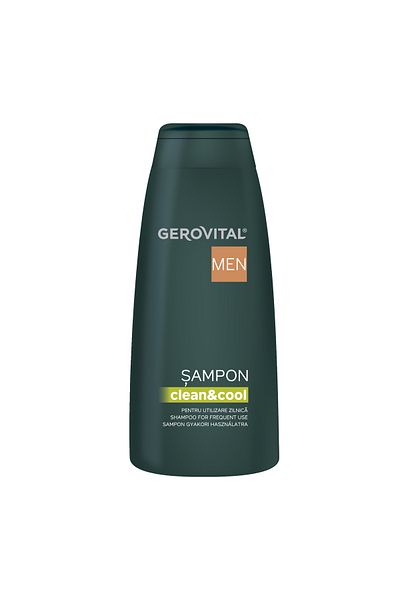 GEROVITAL Sampon Gerovital Men pentru utilizare zilnica, 400 ml