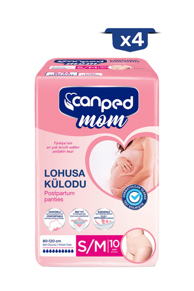 Canped Mom Lohusa Külodu S/M 4 Paket 40 Adet