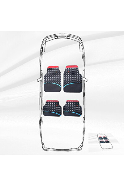 Generic Covorașe Universale Mercedes-Benz – Design Abstract Stea 3 Colțuri