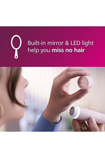 Philips 5000 Series Facial Hair Remover (BRR454/00) Lychee Pink