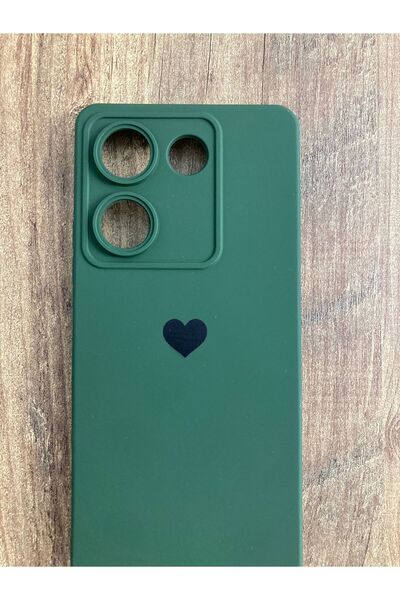 Newon Tecno Camon 20/20 Pro Heart Printed Inside Velvet Silicone Phone Case Cover Cover Case
