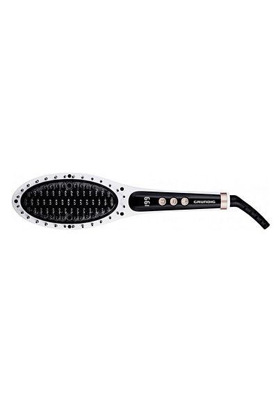 Grundig Perie electrica pentru indreptat parul Grundig HB 5850, alb/negru