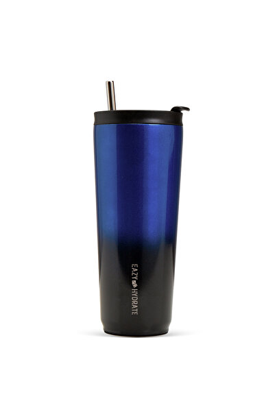 Eazy Kids كوب ماء معزول، سعة 700 مل، أزرق