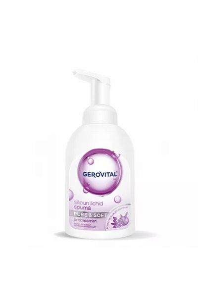 GEROVITAL Gerovital Antibacterial Foaming Liquid Soap Pure & Soft, 300 ml