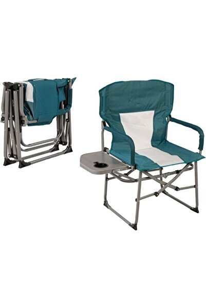 Generic Camping chair set consisting of two chairs, a folding chair with a side table, and a picnic bench