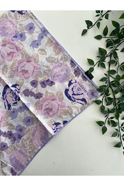 İpekhan Eșarfă subțire din bumbac cu model Nevbahar