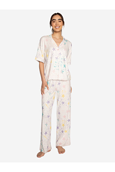 PJ Salvage Pyjamashorts Star Splatter Sleepwear Schlafmode Schlafanzug
