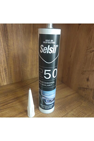Selsil PU MASTİK 50 SHORE- 280ML (SİYAH)