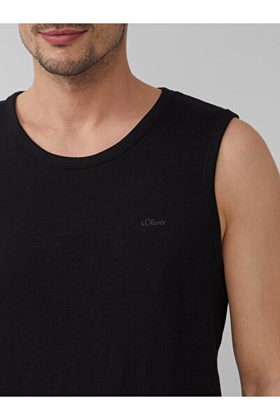 s.Oliver Men's sleeveless cotton T-shirt, Regular fit