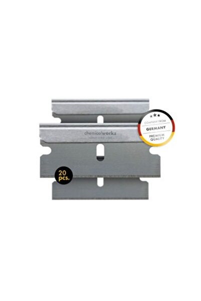 Chemicalworkz Set de lame metalice 20 buc lame răzuitoare