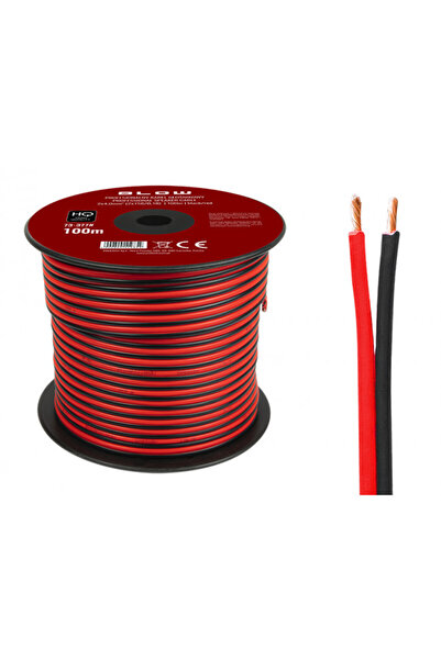 Blow Cablu difuzor, Blow, 100 m, Rosu/Negru