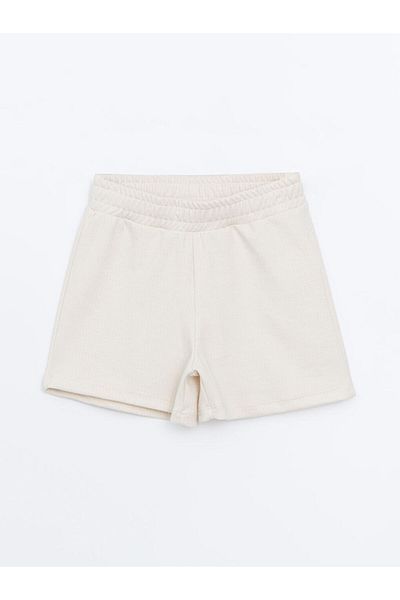 LC Waikiki New Season Girls' Shorts with Elastic Waist - S5Km35Z4