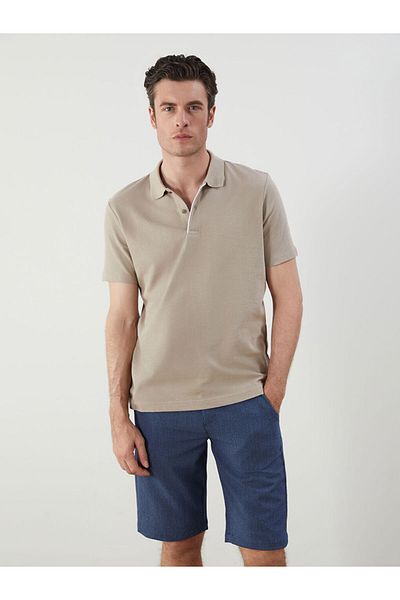 LC Waikiki New Season Polo Neck Short Sleeve Men's T-Shirt - S5Fy46Z8