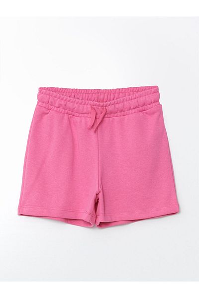 LC Waikiki New Season Girls' Shorts with Elastic Waist - S5Gc31Z4