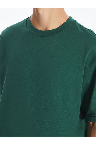 LC Waikiki Ανδρικό μπλουζάκι New Season Crew Neck Combed Cotton - S52693Z8