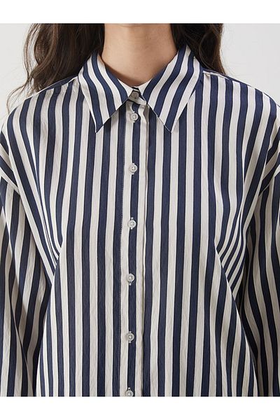 LC Waikiki New Season Striped Women's Shirt Tunic - S5N323Z8