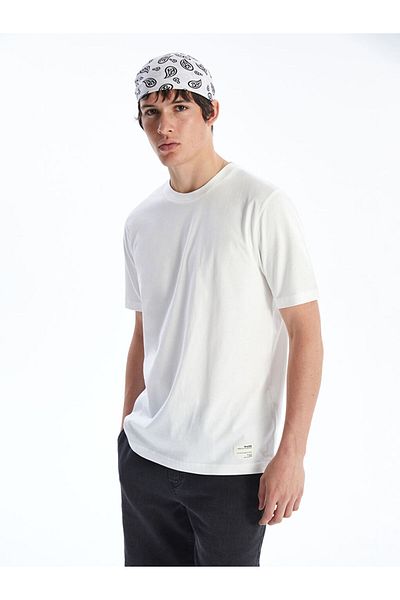LC Waikiki New Season Crew Neck Βαμβακερό Ανδρικό Tisort - S5N342Z8