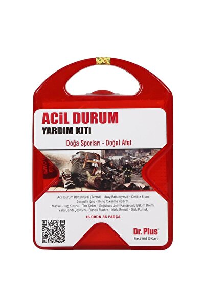 XPLUS Dr. Plus Acil Durum Yardım Kiti Doğa Sporları & Doğal Afet 36 Parça
