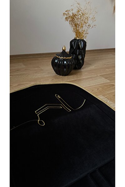 lüks home Kâbe Desenli Süngerli Ortopedik Seccade ( Diz Ağrıtmaz )