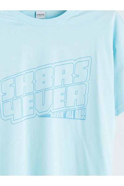 LC Waikiki Tricou pentru băiat cu gât crew New Season - S5QJ77Z4