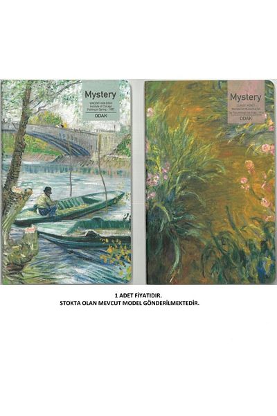 Odak 777-280 Mystery 13X21 Thread Stitched Unlined Notebook 56 Yp