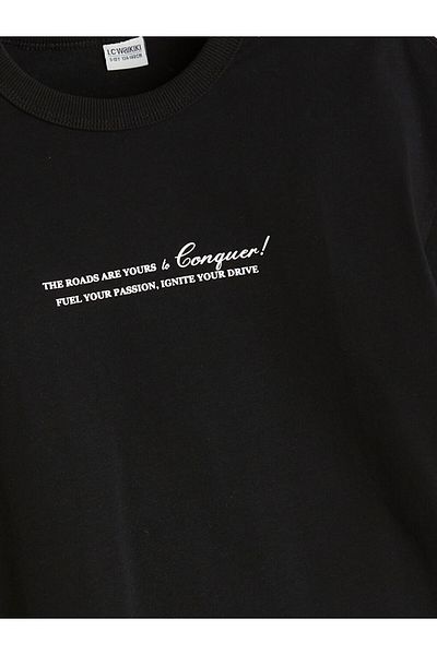 LC Waikiki Tricou pentru băiat cu gât crew New Season - S5PT45Z4