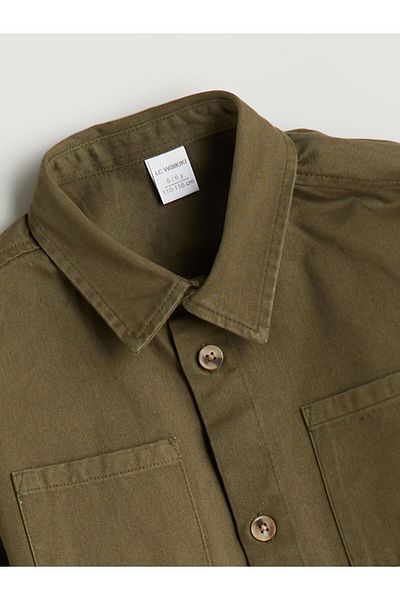 LC Waikiki Πουκάμισο Gabardine Basic Boy's New Season - S5OI26Z1