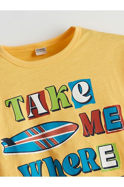 LC Waikiki New Season Crew Neck Men's T-Shirt - S59225Z4