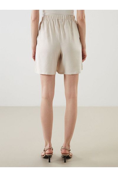 LC Waikiki New Season Women's Shorts with Elastic Waist - S5Jr17Z8