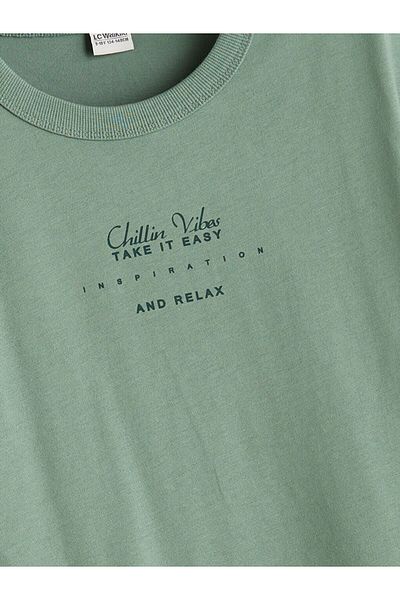 LC Waikiki Νέα σεζόν Crew Neck Boy's Tisort - S5OU10Z4