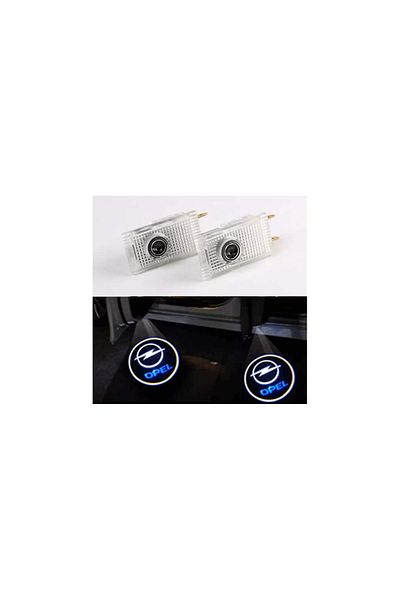 AUTOREY Set becuri LED, proiector cu logo pentru OPEL Insignia Ușă