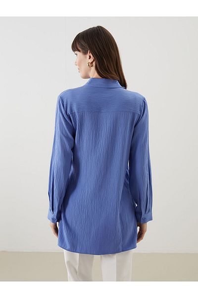 LC Waikiki Cămașă pentru femei Seersucker Textured New Season - S5KF82Z8