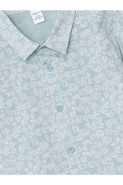 LC Waikiki New Season Floral Cotton Boy's Shirt - S5Lg89Z1