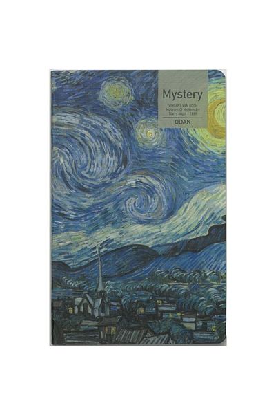 Odak 777-280 Mystery 13X21 Thread Stitched Unlined Notebook 56 Yp