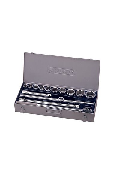 İzeltaş İzeltaş 3/4" Six Corner Heavy Type Socket Set 14 Pieces