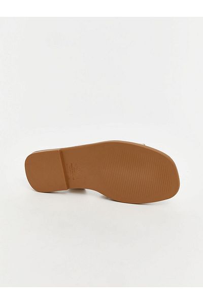 LC Waikiki New Season Leather Look Women's Sandals - S5Mf82Z8