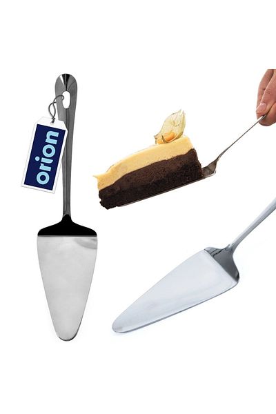 Orion Stainless steel spatula for cutting and serving cakes