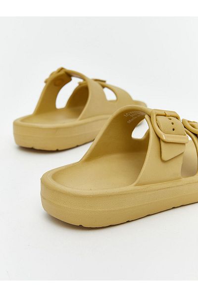 LC Waikiki New Season Buckle Detailed Double Banded Boy's Slippers - S5If93Z4
