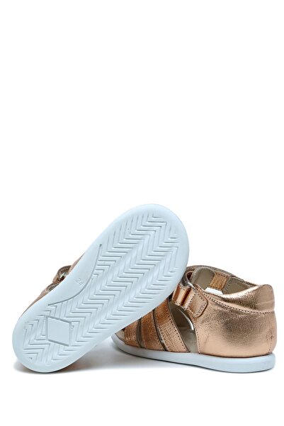 Kifidis S25V016 Kifidis-Kids First Step Girls Leather Shoes 20-25 Rose Gold