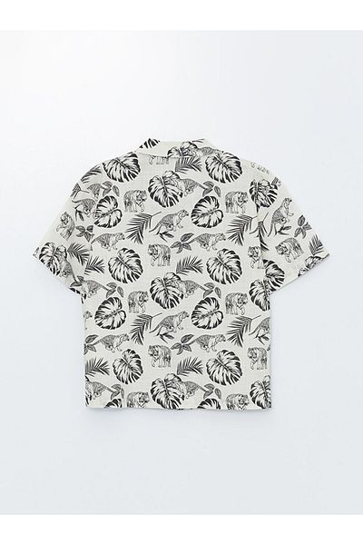 LC Waikiki LCW Comfortable Fit Patterned Boy's Shirt